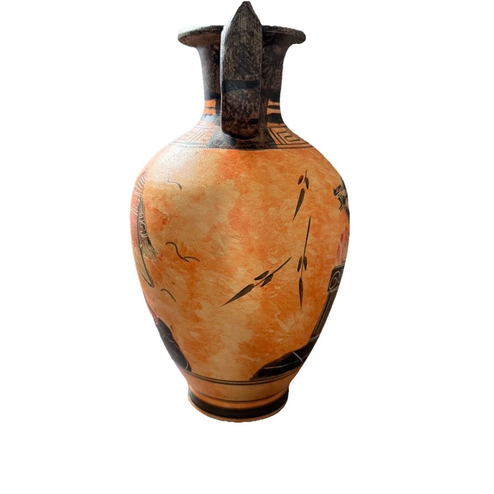 Ancient Greek‎ Amphora Style Vase 9